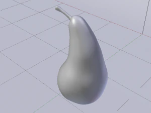 Photorealistic Pear 3D Model