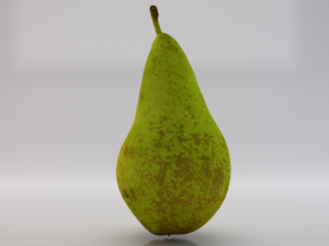 Photorealistic Pear 3D Model