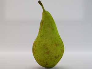 Photorealistic Pear 3D Model