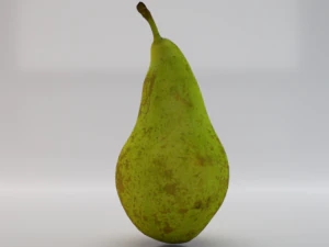 Photorealistic Pear 3D Model