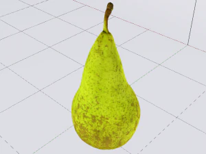 Photorealistic Pear 3D Model