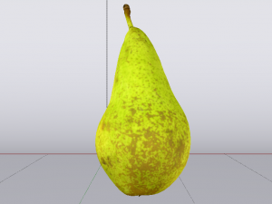 Photorealistic Pear 3D Model
