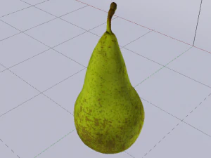 Photorealistic Pear 3D Model