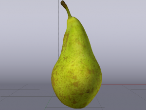 Photorealistic Pear 3D Model
