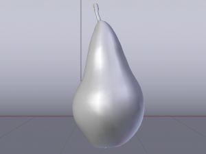 Photorealistic Pear 3D Model