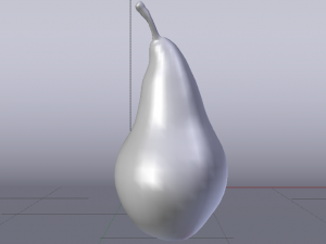 Photorealistic Pear 3D Model