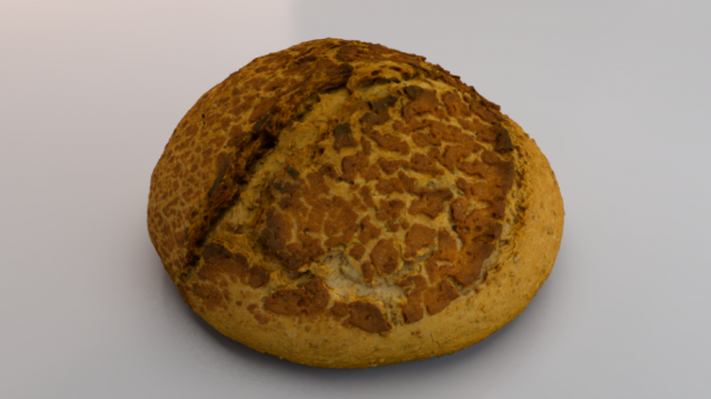 Bread 3D Model .c4d .max .obj .3ds .fbx .stl .blend 