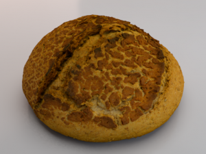 Bread 3D Model