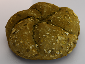 Brown Bread 3D Model
