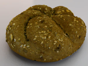 Brown Bread 3D Model