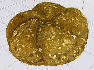 Brown Bread 3D Model