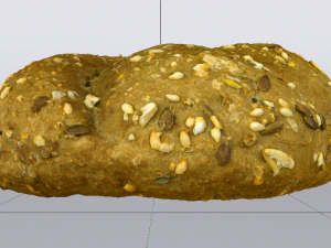 Brown Bread 3D Model