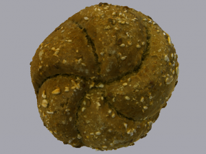 Brown Bread 3D Model