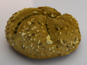 Brown Bread 3D Model