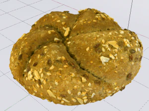 Brown Bread 3D Model