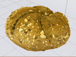 Brown Bread 3D Model