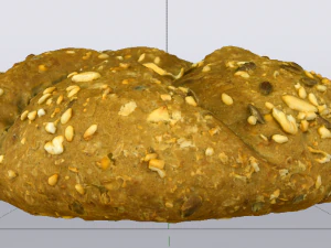 Brown Bread 3D Model