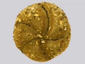 Brown Bread 3D Model