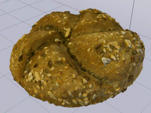 Brown Bread 3D Model