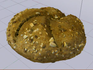 Brown Bread 3D Model