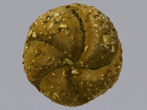 Brown Bread 3D Model