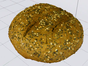 Brown Bread 3D Model