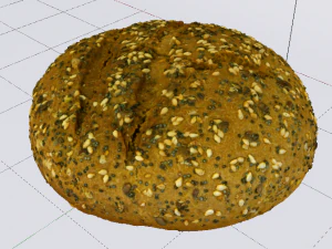 Brown Bread 3D Model