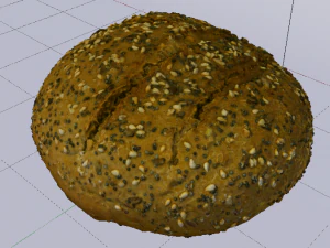 Brown Bread 3D Model