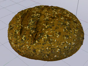 Brown Bread 3D Model