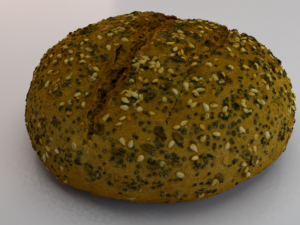 Brown Bread 3D Модель