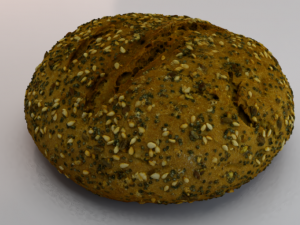 Brown Bread 3D 模型