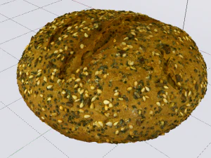 Brown Bread 3D Model
