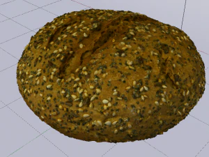 Brown Bread 3D Model