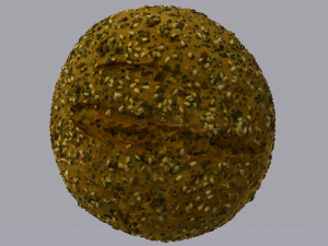 Brown Bread 3D Model