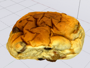 Raisin Bread 3D Model