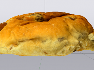 Raisin Bread 3D Model
