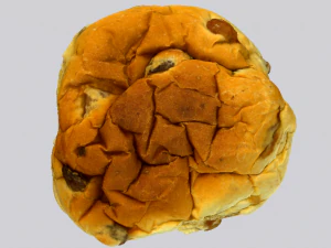 건포도빵 3D 모델