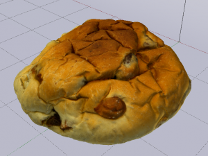 Raisin Bread 3D Model
