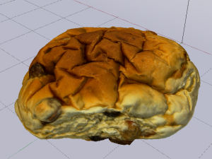 Raisin Bread 3D Model