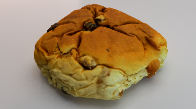 Raisin Bread 3D 模型 .c4d .max .obj .3ds .fbx .stl .blend 