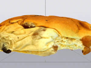 Raisin Bread 3D Model