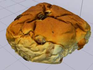 Raisin Bread 3D Model