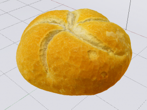 White Bread 3D Model