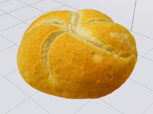 White Bread 3D Model