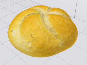 White Bread 3D Model