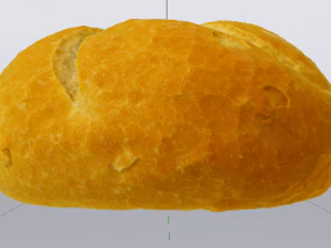 White Bread 3D Model