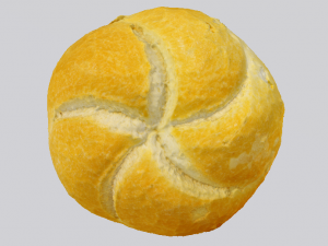 White Bread 3D Model
