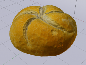 White Bread 3D Model