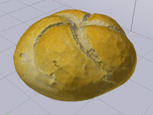 White Bread 3D Model