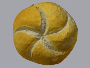 White Bread 3D Model